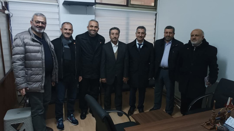 Saadet Partisi, Alaçam'da esnaf ziyareti yaptı.