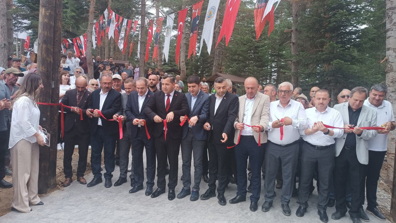 Alaçam Belediyesi Hüseyindede mesire alanı açılışı yapıldı.