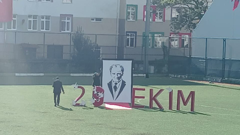 Cumhuriyetin 102.yıldönümü kutlandı.