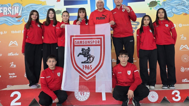 Samsunspor Bocce takımı başarıya doymuyor.