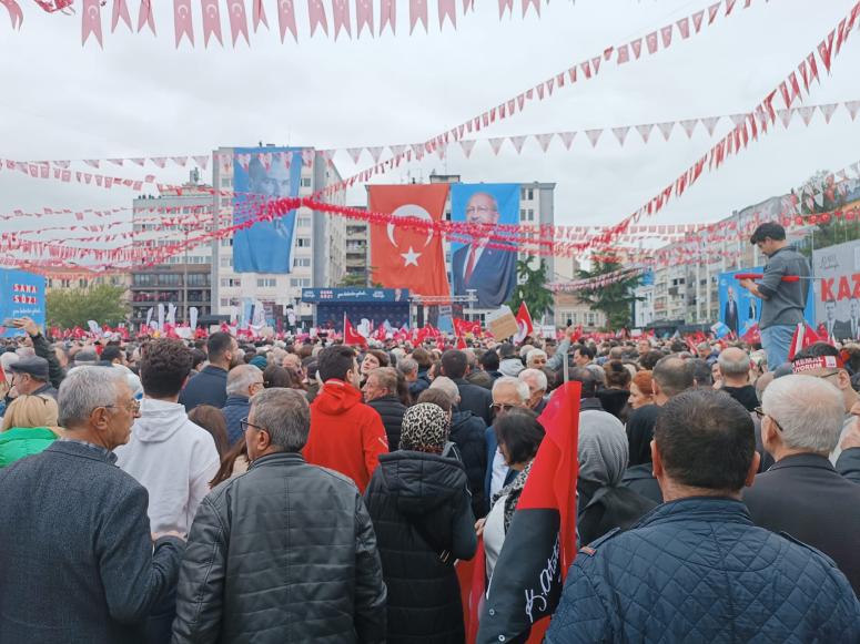 Millet İttifakı Samsun Cumhuriyet  meydanına sığmadı